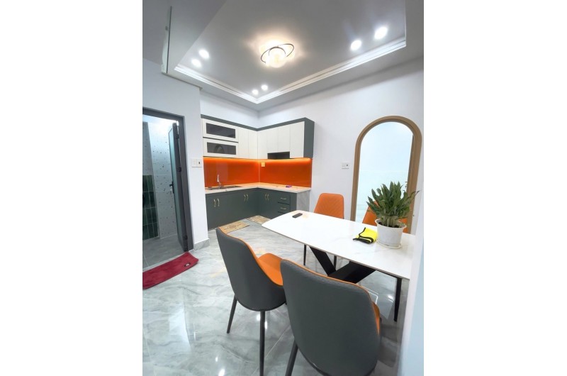 Gò Dầu, Tân Phú, Gần Aeon Mall, 2 Tầng BTCT, Hẻm 4m, 56m2 (4x14) Sát Mặt Tiền, SHR Đẹp Vuông Vức Hoàn Công Đủ, Nhỉnh 5 Tỷ Còn TL