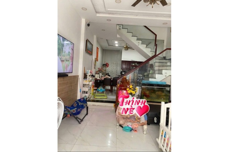 Bán Nhà Tân Kỳ Tân Quý, Bình Tân, Hẻm Ôtô 6m, 53m2 (4,4x12) 4 Tầng BTCT, Cách Mặt Tiền Kinh Doanh Mua Bán Sầm Uất, Nhỉnh 6 Tỷ Còn TL
