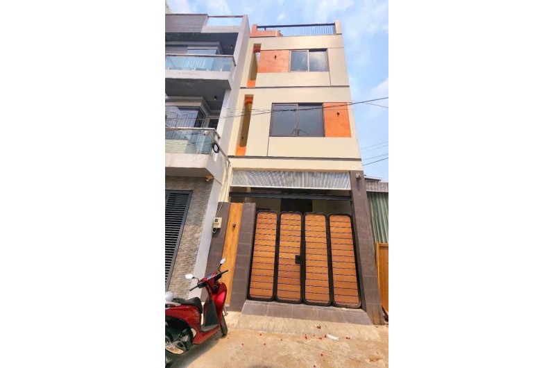 Hương Lộ 2, Sát Bệnh viện Bình Tân, Giáp Khu Tên Lửa, 56m2 (4,5x13) Nhà Mới Xây 4 Tầng Full Nội Thất, Hẻm Ôtô 7m, Nhỉnh 5 Tỷ Còn TL