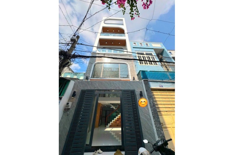 Hương Lộ 2, Bình Tân, Giáp Khu Tên Lửa, Hẻm Ôtô 6m, 54m2 (4x14) Nhà Mới 5 Tầng, Khu Kinh Doanh Mua Bán Sầm Uất, Nhỉnh 6 Tỷ Còn TL