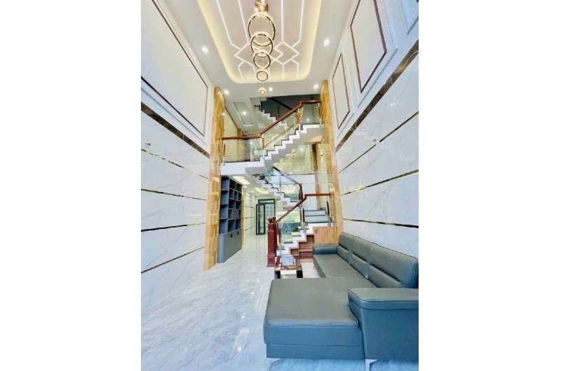Mã Lò, Sát Bệnh Viện Bình Tân, DT 50m2 (4x13m) 5 Tầng, Hẻm Nhựa 6m Ôtô Ngủ Nhà, Khu KD Mua Bán Sầm Uất, Nhỉnh 6 Tỷ Còn TL
