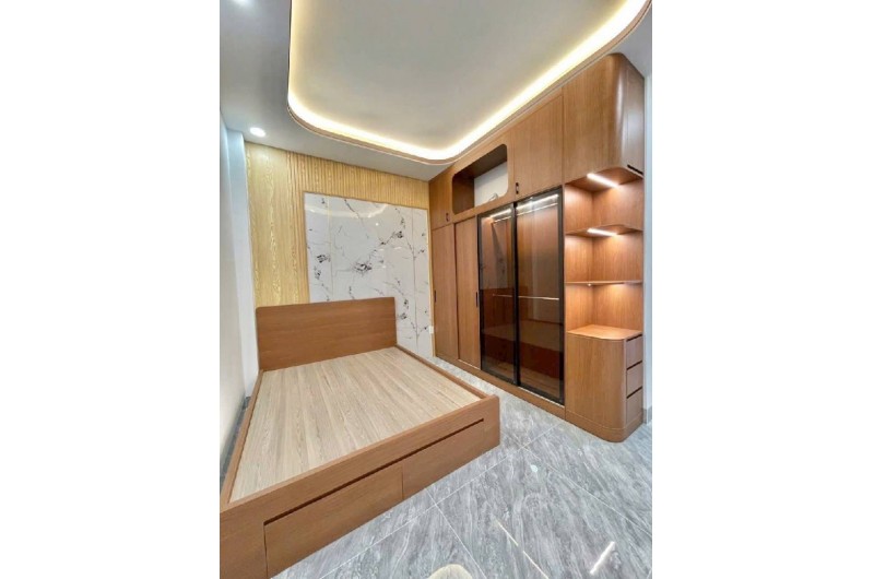 Mã Lò, Sát Bệnh Viện Bình Tân, DT 50m2 (4x13m) 5 Tầng, Hẻm Nhựa 6m Ôtô Ngủ Nhà, Khu KD Mua Bán Sầm Uất, Nhỉnh 6 Tỷ Còn TL