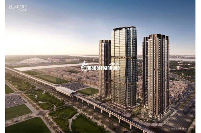 Lumiere Prime Hills - Tòa Căn Hộ 6 Sao Đẳng Cấp Nhất Vinhomes Cổ Loa. Cạnh Ngay Ga Metro (sau này)