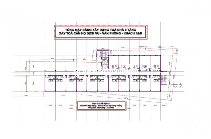 Bán dự án toà nhà MT Thống Nhất, Gò Vấp, 50,5 tỷ. GPXD 8 tầng