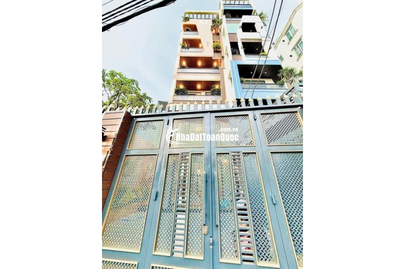 Bán nhà mặt tiền đẹp Gò Vấp 7x17m thang máy full nội thất cao cấp ở lâu dài, Toà nhà đẹp tiện làm CHDV