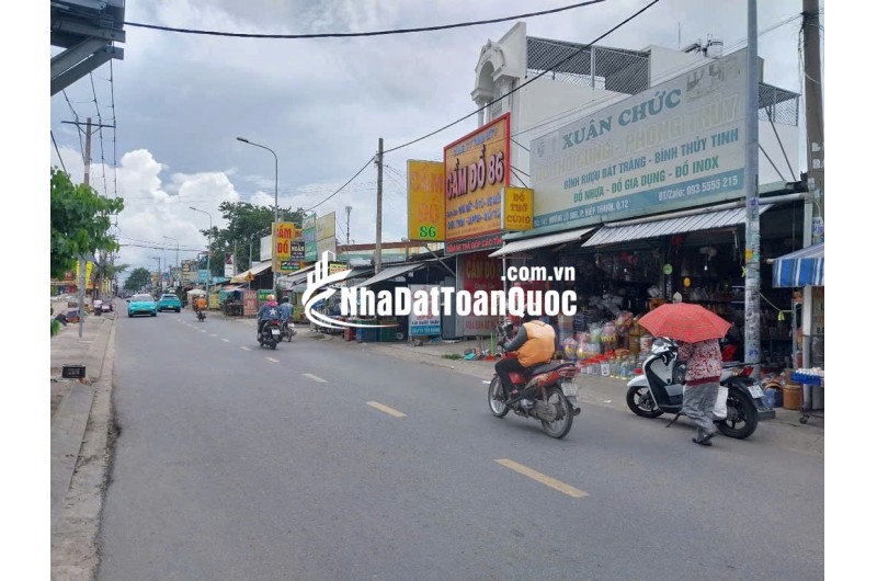 BÁN NHÀ (4x27) MẶT TIỀN NGUYỄN ẢNH THỦ, QUẬN 12 – DIỆN TÍCH 100m² – SỔ RIÊNG.