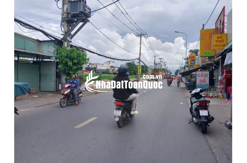 BÁN NHÀ (4x27) MẶT TIỀN NGUYỄN ẢNH THỦ, QUẬN 12 – DIỆN TÍCH 100m² – SỔ RIÊNG.