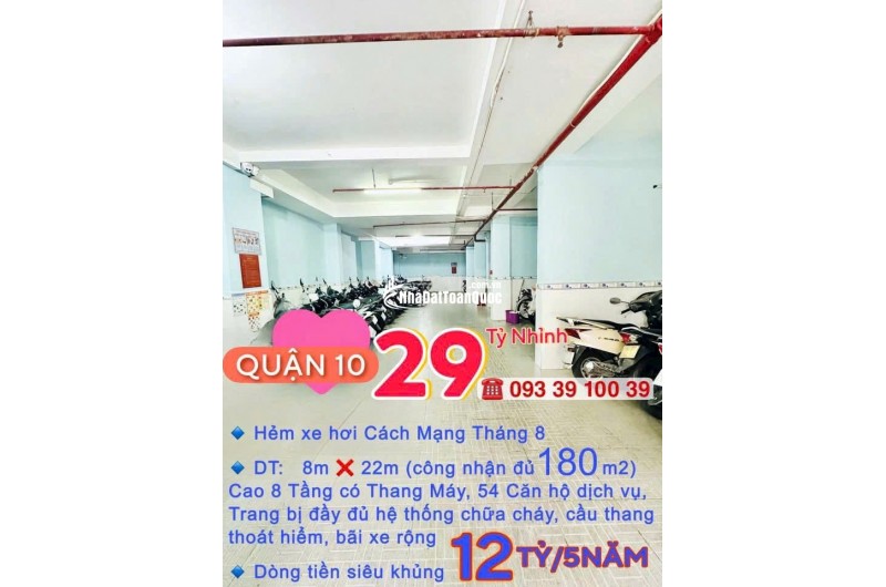 CƠ HỘI ĐẦU TƯ AN TOÀN– DÒNG TIỀN ỔN ĐỊNH TRÊN 2 TỶ/NĂM- CHDV CÁC QUẬN TRUNG TÂM: chỉ từ 11 Tỷ. LH: 0933910039