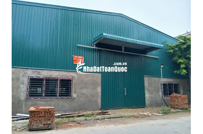 CHO THUÊ KHO XƯỞNG 600M2 TẠI BẮC NINH