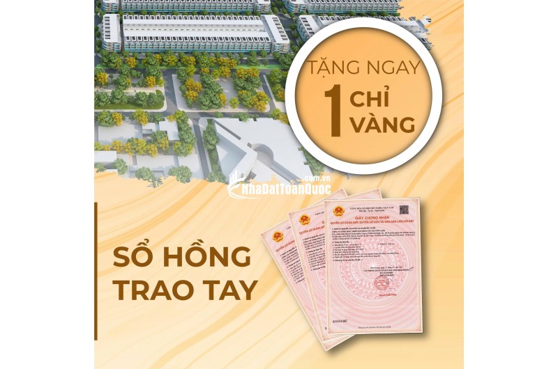 Giá chỉ từ 1.05 TỶ/NỀN – Sổ Hồng Riêng – Full Thổ Cư 100%