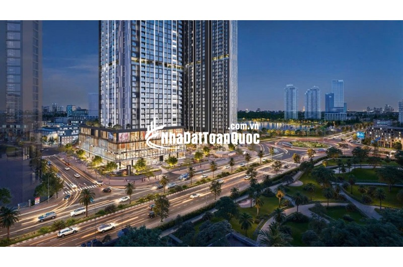 Hàng hiếm 2N2VS DT 86m2 mặt nội khu dự án Matrix One GDD2 TTS 10,4 tỷ