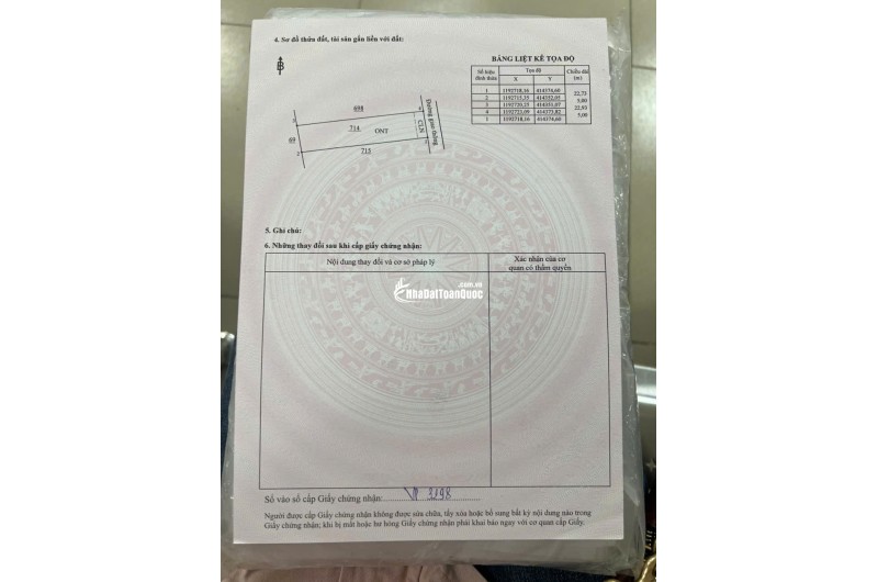 Bán đất khu dân cư Bưng Cơ Lộc An giá tốt