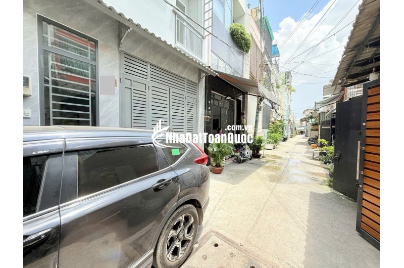 nhà bán - Vườn Lài - Tân Phú - Hẻm Xe Hơi Thông - 50m2 - ngang 4.6m - giá chỉ 6 tỷ.