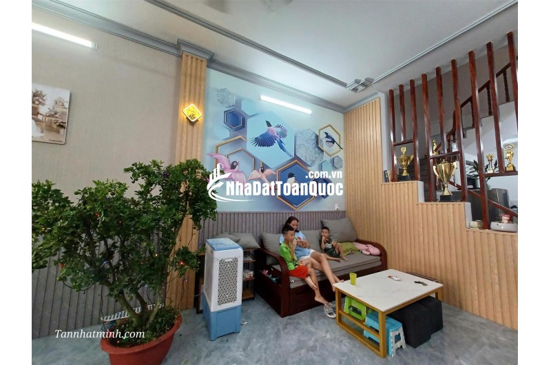 PHAN VĂN TRỊ, P5, GÒ VẤP, ĐỐI DIỆN EMART, 62M2, HẺM XE HƠI, 4 TẦNG, 7.8 TỶ