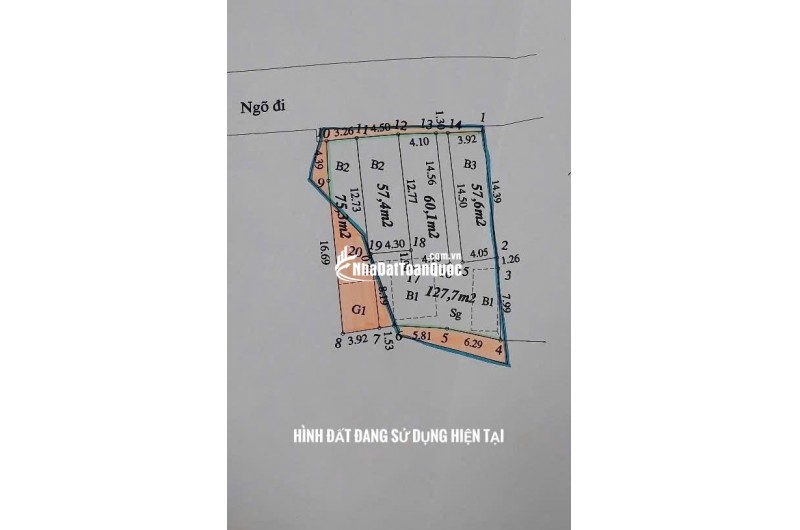 Bán gấp đất thổ cư, sổ đỏ chính chủ tại Tây Mỗ, Hà Nội