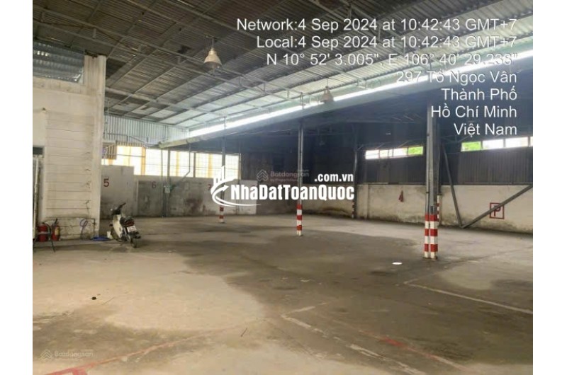 Đất MT Tô Ngọc Vân có sẵn nhà xưởng 1200m2 SHR - ODT 64 tỷ