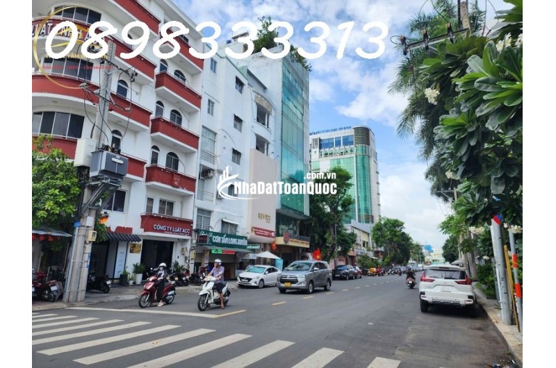 Bán nhà Góc 2 Mặt tiền 41 Hoàng Việt & Út Tịch, DT 6.2x16m, 6 tầng thang máy, khu VIP sân bay quốc tế Tân Sơn Nhất, P.4, Q.Tân Bình