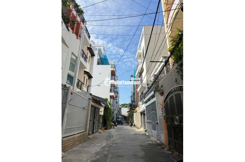 NƠ TRANG LONG - PHƯỜNG 12 - BÌNH THẠNH - 59M2 - 4 TẦNG - 7PN - 5TỶ6