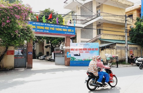 H chỉ còn 1 căn dân xây, 2 bước ra đường thông, ô tô đón đưa, sát trường Hoài Đức A Sơn Đồng, 50m2
