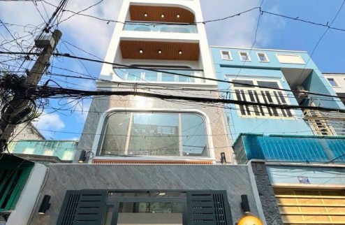 Hương Lộ 2, Bình Tân, Giáp Khu Tên Lửa, Hẻm Ôtô 6m, 54m2 (4x14) Nhà Mới 5 Tầng, Khu Kinh Doanh Mua Bán Sầm Uất, Nhỉnh 6 Tỷ Còn TL