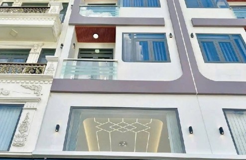 Mã Lò, Sát Bệnh Viện Bình Tân, DT 50m2 (4x13m) 5 Tầng, Hẻm Nhựa 6m Ôtô Ngủ Nhà, Khu KD Mua Bán Sầm Uất, Nhỉnh 6 Tỷ Còn TL