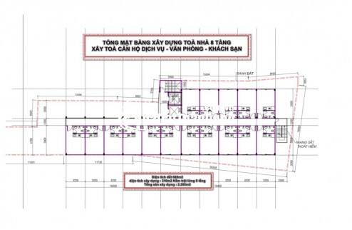 Bán dự án toà nhà MT Thống Nhất, Gò Vấp, 50,5 tỷ. GPXD 8 tầng