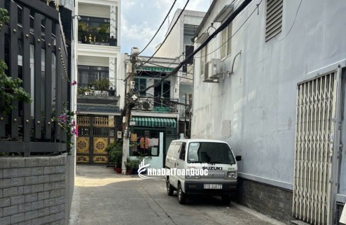 BÁN NHÀ LŨY BÁN BÍCH – 75M² – 2 TẦNG – HẺM XE HƠI – GẦN UBND – CHỈ 6.4 TỶ