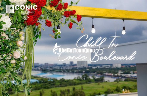 CHILL IN CONIC BOULEVARD -CĂN 2PN 84M2- TT 380TR NHẬN NHÀ NGAY.