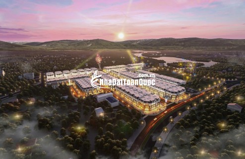 Sở hữu ngay Shophouse CentreVille Lương Sơn – Giá từ 2x triệu/m², sổ đỏ lâu dài.