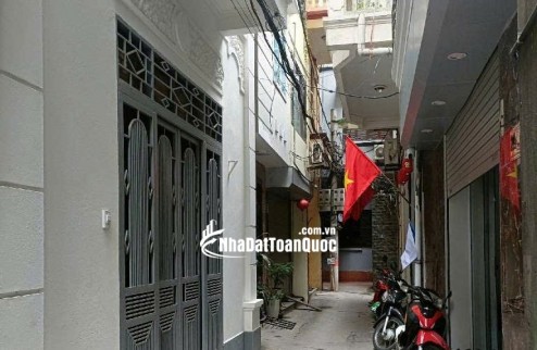  NHÀ ĐẸP LÕI HOÀNG MAI, DT 28M2-5T-6.78 TỶ (CTL)- MẶT NGÕ- 3 GÁC PHÓNG- NÔNG GẦN PHỐ 