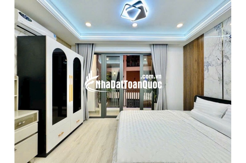 PHAN HUY ÍCH, GÒ VẤP - NHÀ 5 TẦNG - CÓ THANG MÁY - HẺM Ô TÔ