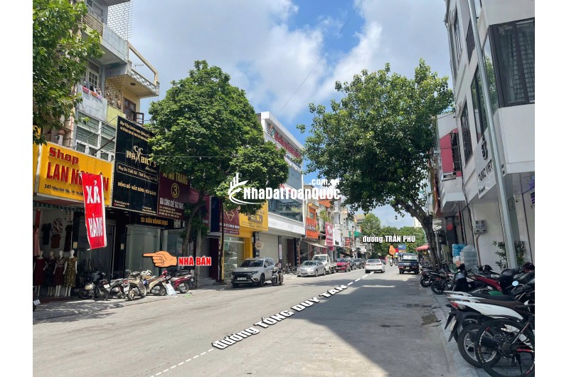 Bán nhà mặt đường Lê Hoàn - Cao Thắng - Tống Duy Tân
