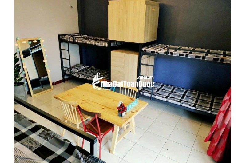 Chỉ 1.8tr bạn sẽ được ở ký túc xá Full nội thất Vip nhất khu Bình Thạnh