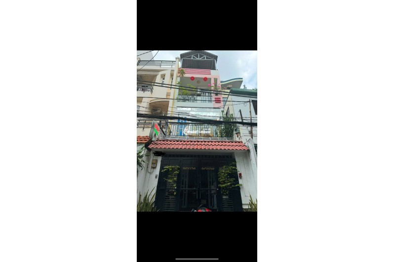 Bán nhà HXH 2 lầu 1 sân thượng hẻm 61 Đường số 1, P10 Q. Tân Bình