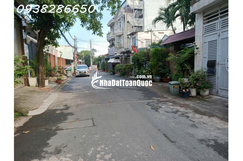 BÁN NHÀ MẶT TIỀN KINH DOANH TRƯNG MỸ TÂY , Q.12 – 3 TẦNG BTCT – 120M² – NGANG 6M – GIÁ CHỈ 8.05 TỶ  TL - CC