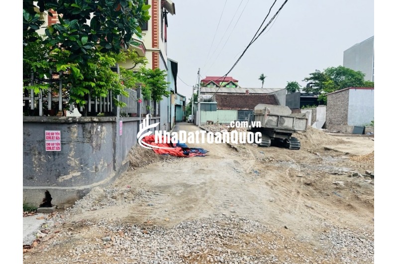 Bán đất Đông Hội Đông Anh 48m, đường thông ôtô đỗ cửa, gần cầu Đông Trù, nhỉnh 5 tỷ ( TL)
