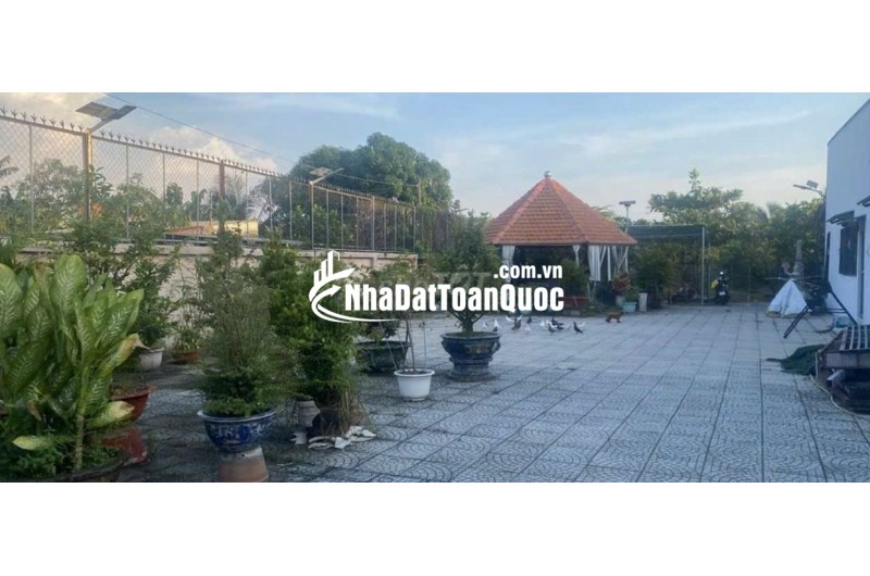 Bán 1508m2 đất thổ cư đã xây nhà vườn cấp 4 kiên cố, Hẻm xe hơi Củ Chi