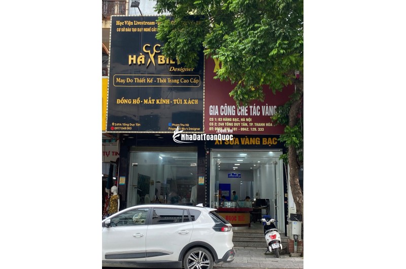 Bán nhà mặt đường Lê Hoàn - Cao Thắng - Tống Duy Tân
