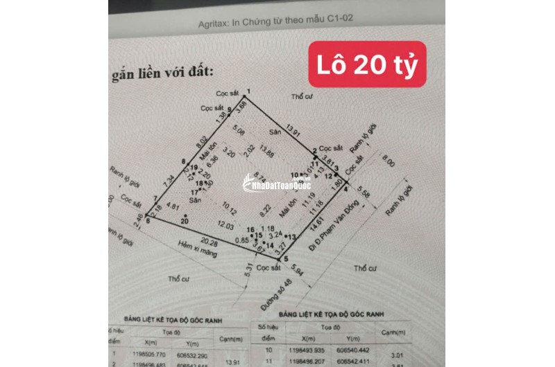 Chính chủ bán gấp 2 lô đất VIP ngay trung tâm Thủ Đức