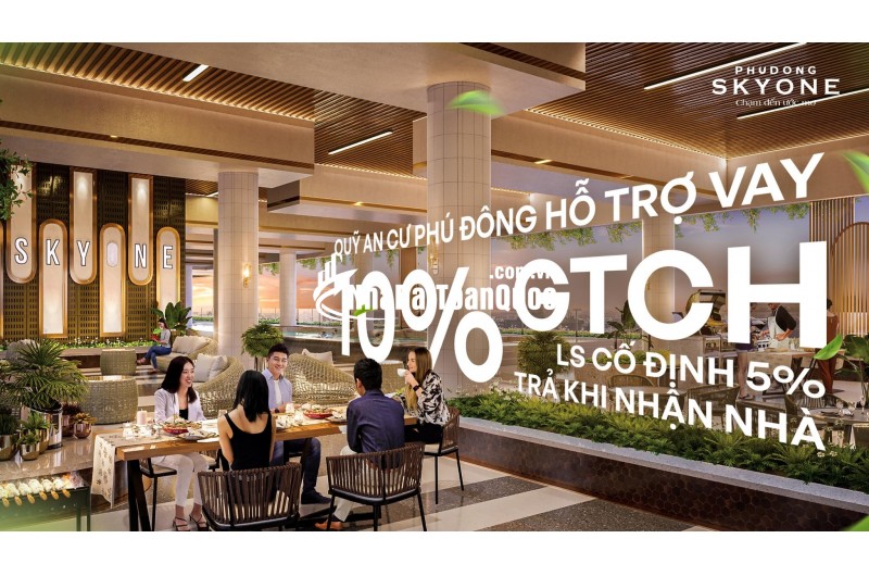 Thanh toán 4,5 triệu/tháng – An cư tại Căn hộ SkyOne hiện đại cho người trẻ