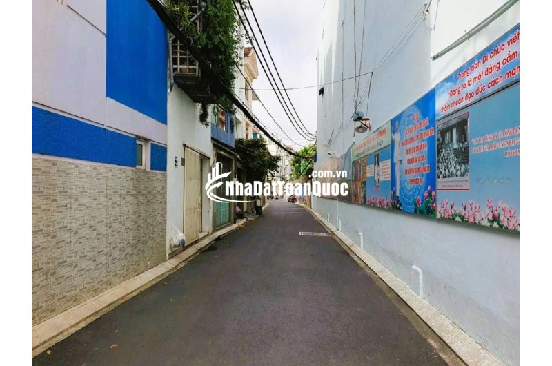 Phú Nhuận - Nhà 3 tầng 76m2 (4x19) - 6 phòng ngủ - Hẻm rộng - Nhỉnh 8 t.ỷ