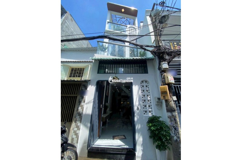 BÁN NHÀ Q6 THÔNG BÀ HOM RA CHỢ PHÚ LÂM, DT 3X11, CHỈ 4.5 TỶ. LH:0938135251.
