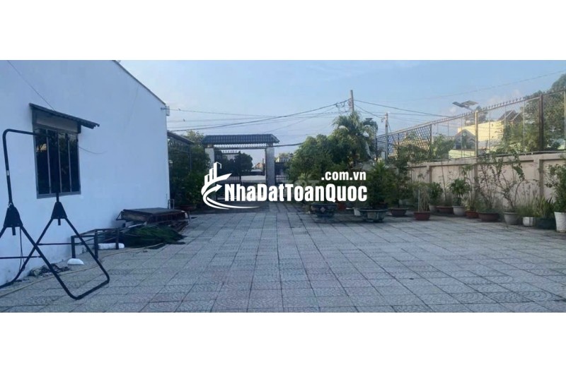 Bán 1508m2 đất thổ cư đã xây nhà vườn cấp 4 kiên cố, Hẻm xe hơi Củ Chi