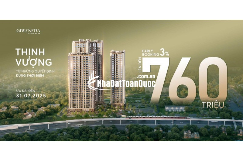 Greenera Southmark – Xanh hơn, khôn ngoan hơn