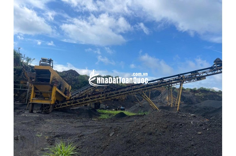 Bán Mỏ dá 13.3 Hecta đang khai thác, trữ lượng 600.000 m3 giá chỉ 40 tỷ