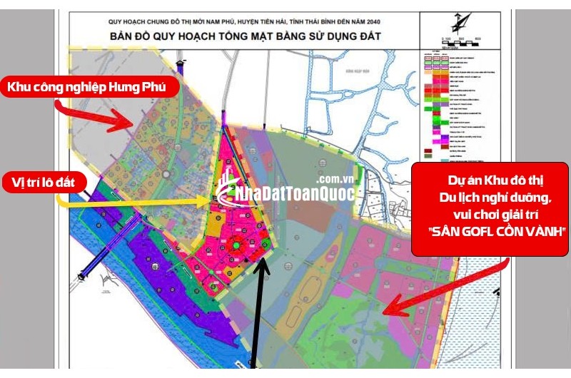 Bán đất tái định cư sổ đỏ chính chủ tại NAM PHÚ – TIỀN HẢI – THÁI BÌNH