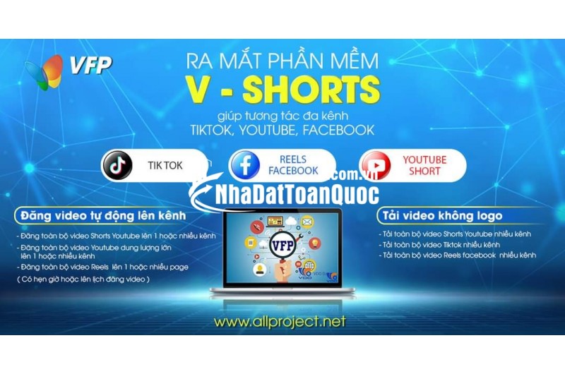 Phần Mềm Đăng Bài Facebook Vshorts