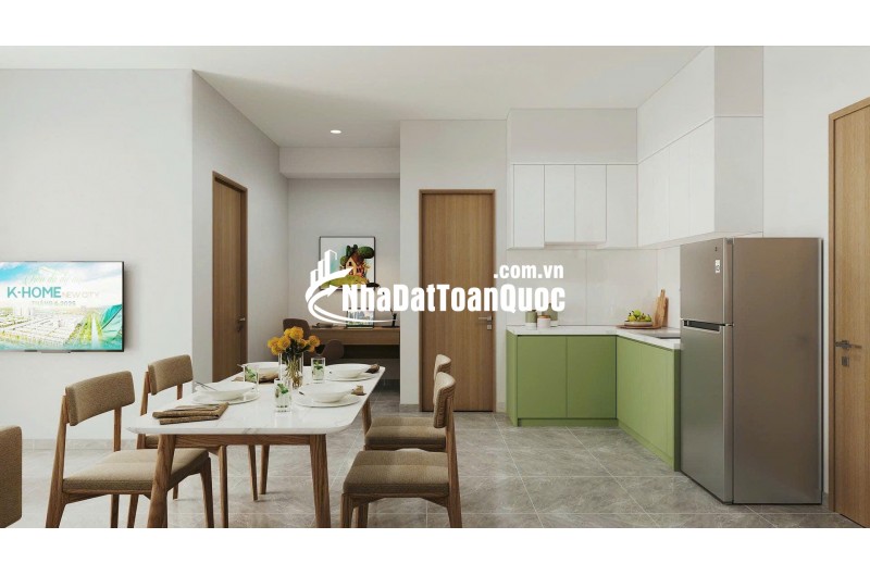 Căn hộ 1PN K‑Home VSIP2 – Không gian xanh, thiết kế thông minh, chỉ 978 triệu