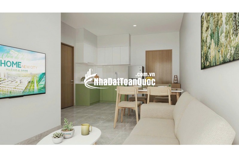 Căn hộ 1PN K‑Home VSIP2 – Không gian xanh, thiết kế thông minh, chỉ 978 triệu
