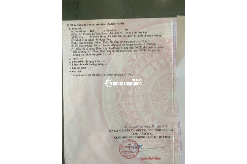 Cần bán Căn Nhà Hẻm 81 Y Wang ngay Bách Hóa Xanh
( NGÃ BA Y WANG - MAI THỊ LỰU )
cách ĐH Tây Nguyên chỉ 300- P. Eatam cũ Giá 2ty750